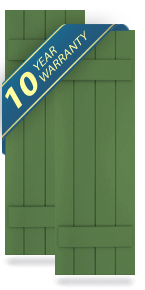 Atlantic Classic Board-n-Batten Shutters
