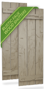 Faux Wood Shutters