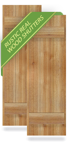 Rustic Wood Shutters